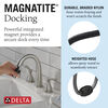 Two Handle Widespread Pull Down Bathroom Faucet (Recertified)