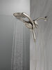 HydroRain&reg; 4-Setting Two-in-One Shower Head (Recertified)