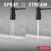 Single-Handle Pull-Down Spring Kitchen Faucet