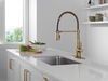 Spring Kitchen Single Handle with Soap Dispenser Bundle