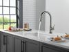 Touch2O with Touchless and VoiceIQ&reg; Technology Single Handle Pull-Down Kitchen Faucet with Soap Dispenser
