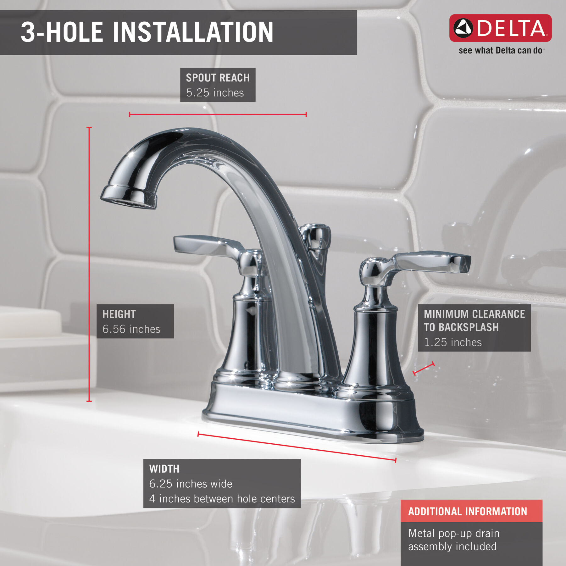 Bathroom Faucet (Recertified)