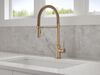 Single-Handle Pull-Down Spring Kitchen Faucet