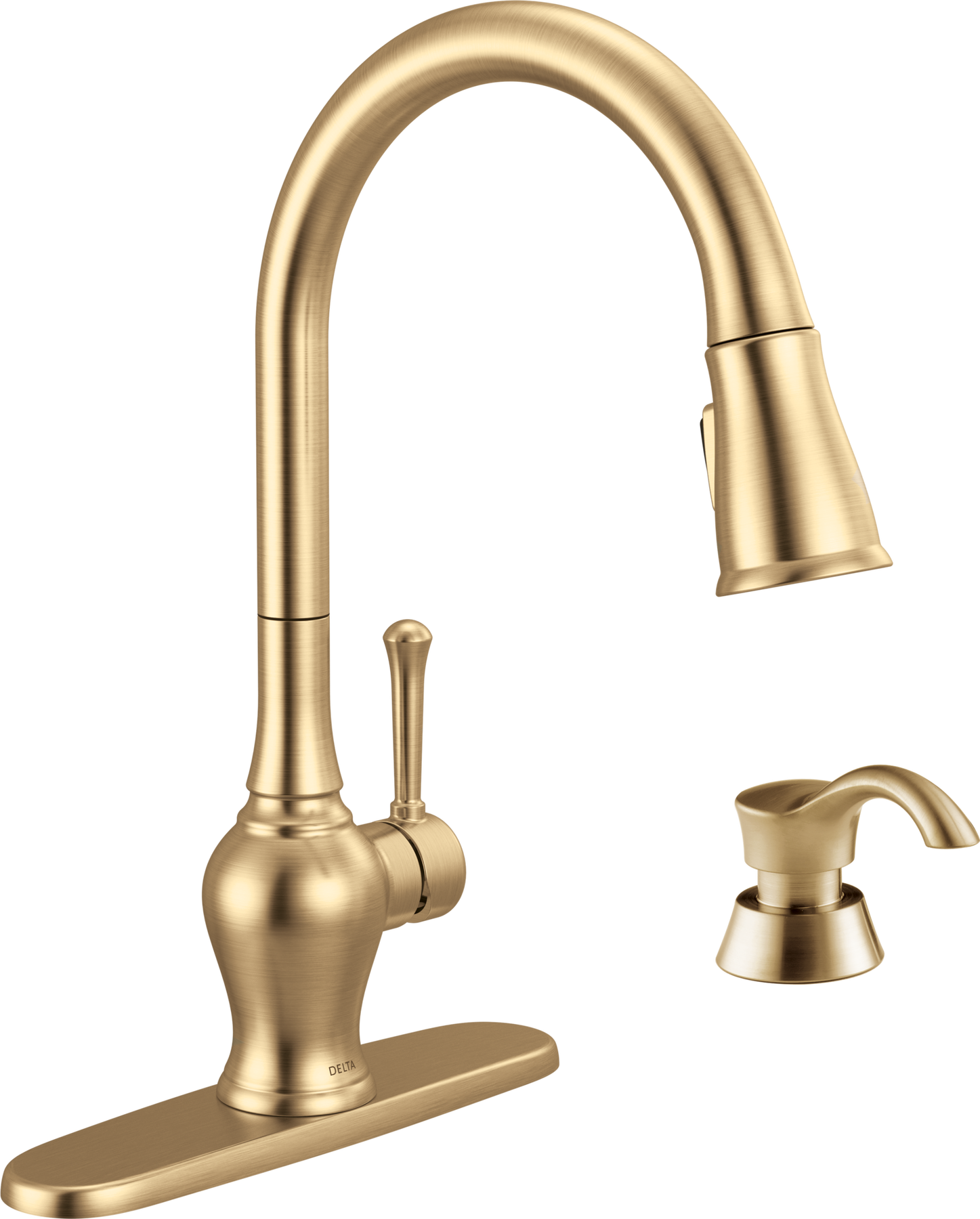 Pull-Down Kitchen 1 Handle with Soap Dispenser Bundle