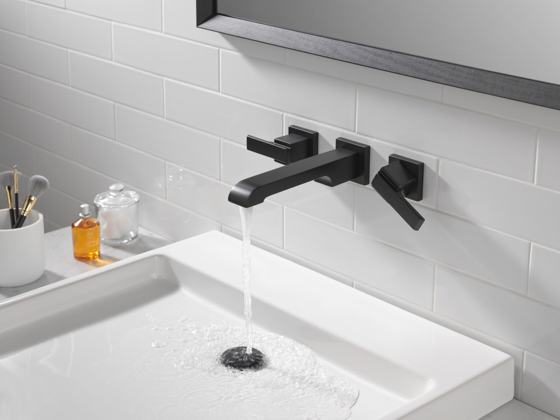 Wall-Mount Bathroom Faucet Trim (Recertified)