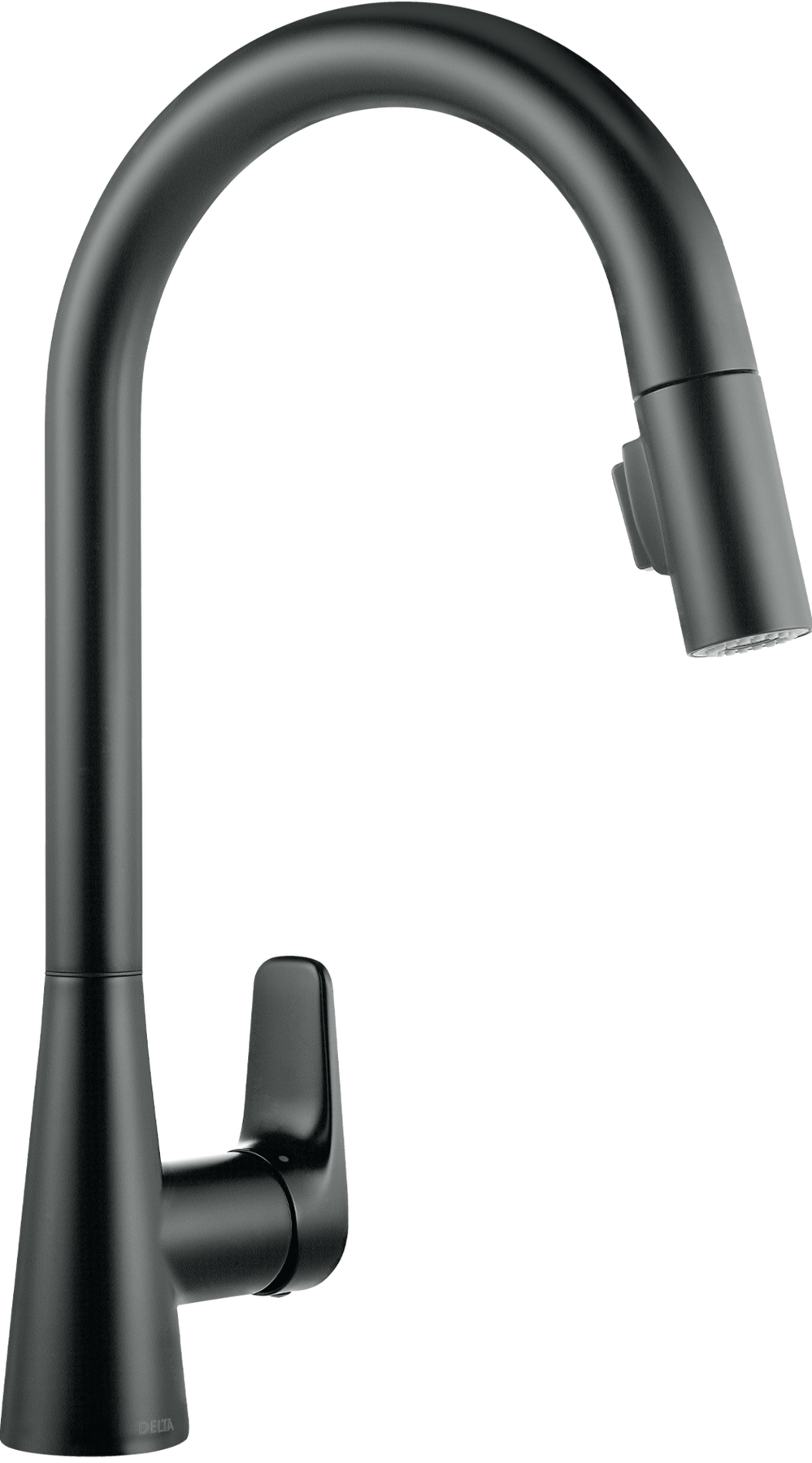 Single Handle Pull-Down Kitchen Faucet in Matte Black 91355-BL