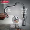 Single Handle Pull-Down Bar/Prep Faucet with Touch<sub>2</sub>O&reg; Technology