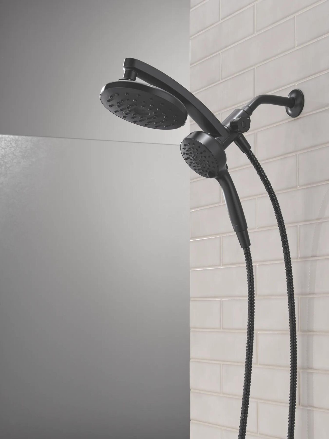 PivotPro&trade; 3-in-1 Combination Shower with Silicone Spray Face
