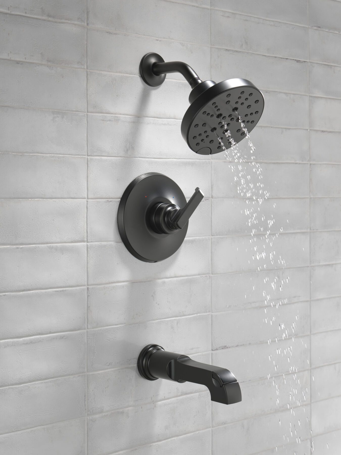 Tub Shower Trim with Universal Rough Bundle - 14S