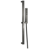 H<sub>2</sub>Okinetic&reg; Single-Setting Slide Bar Hand Shower
