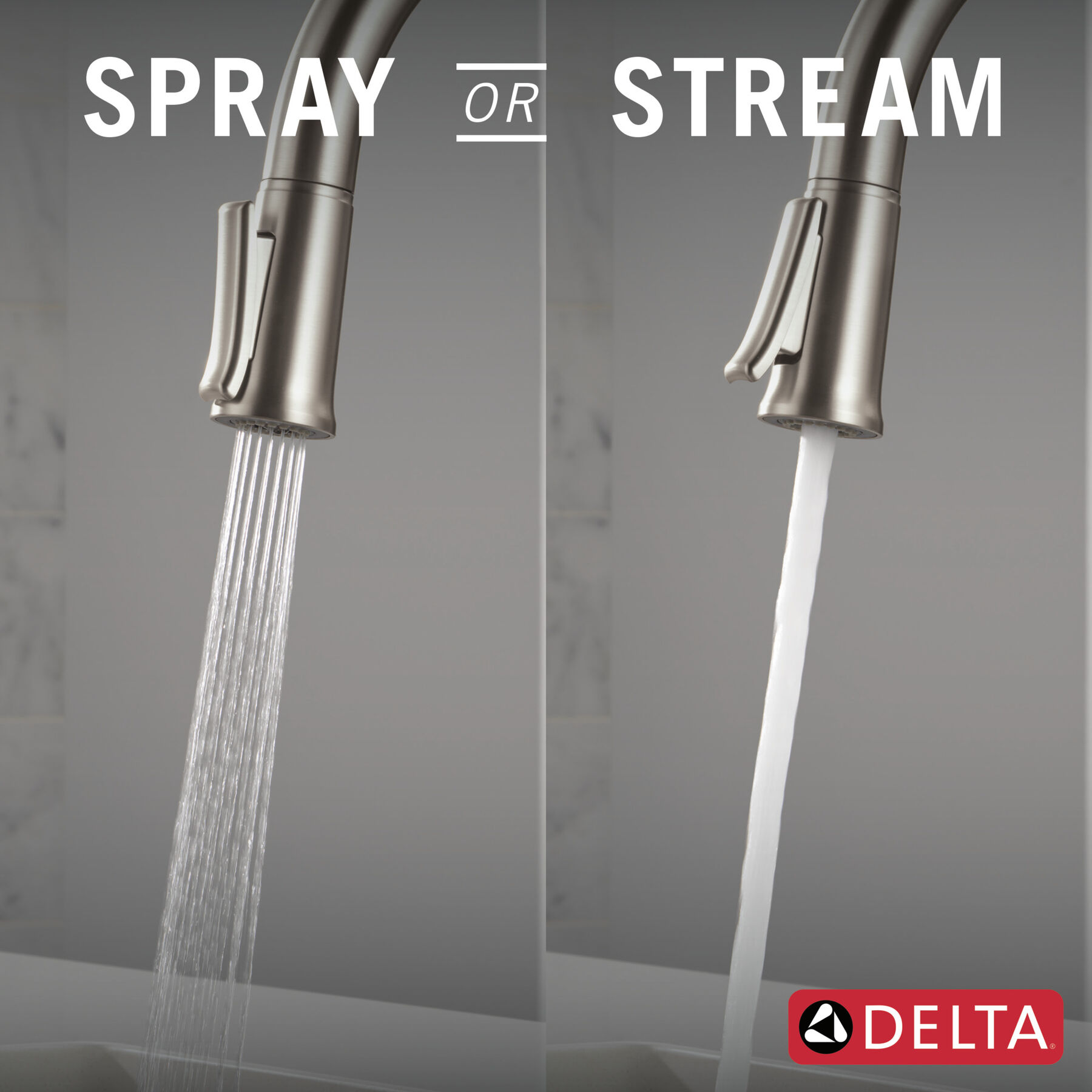 Single Handle Kitchen Pull-Down Faucet