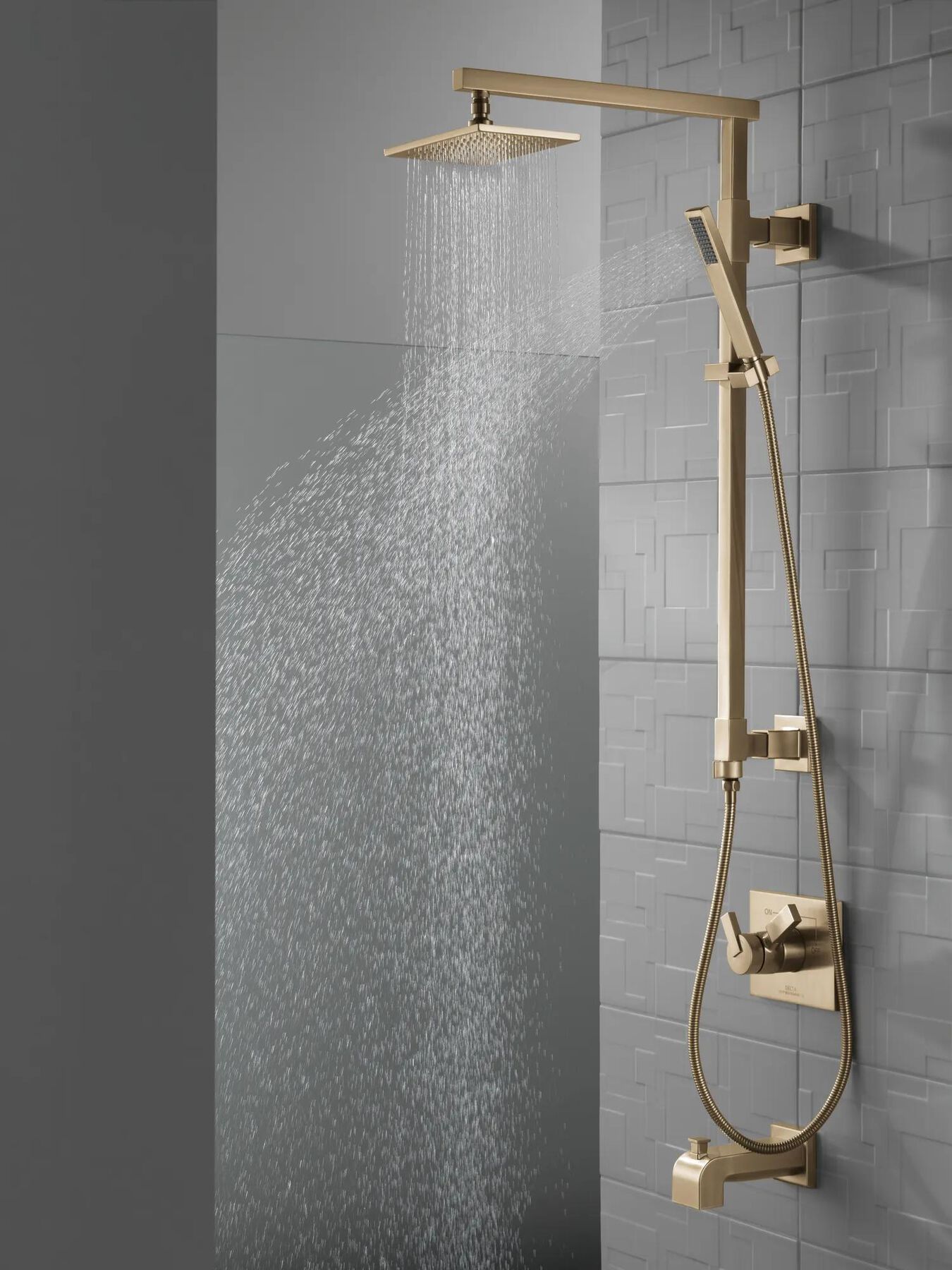Emerge&reg; 26" Angular Shower Column