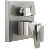 Two-Handle Monitor 17T Series Valve Trim with 6-Setting Diverter