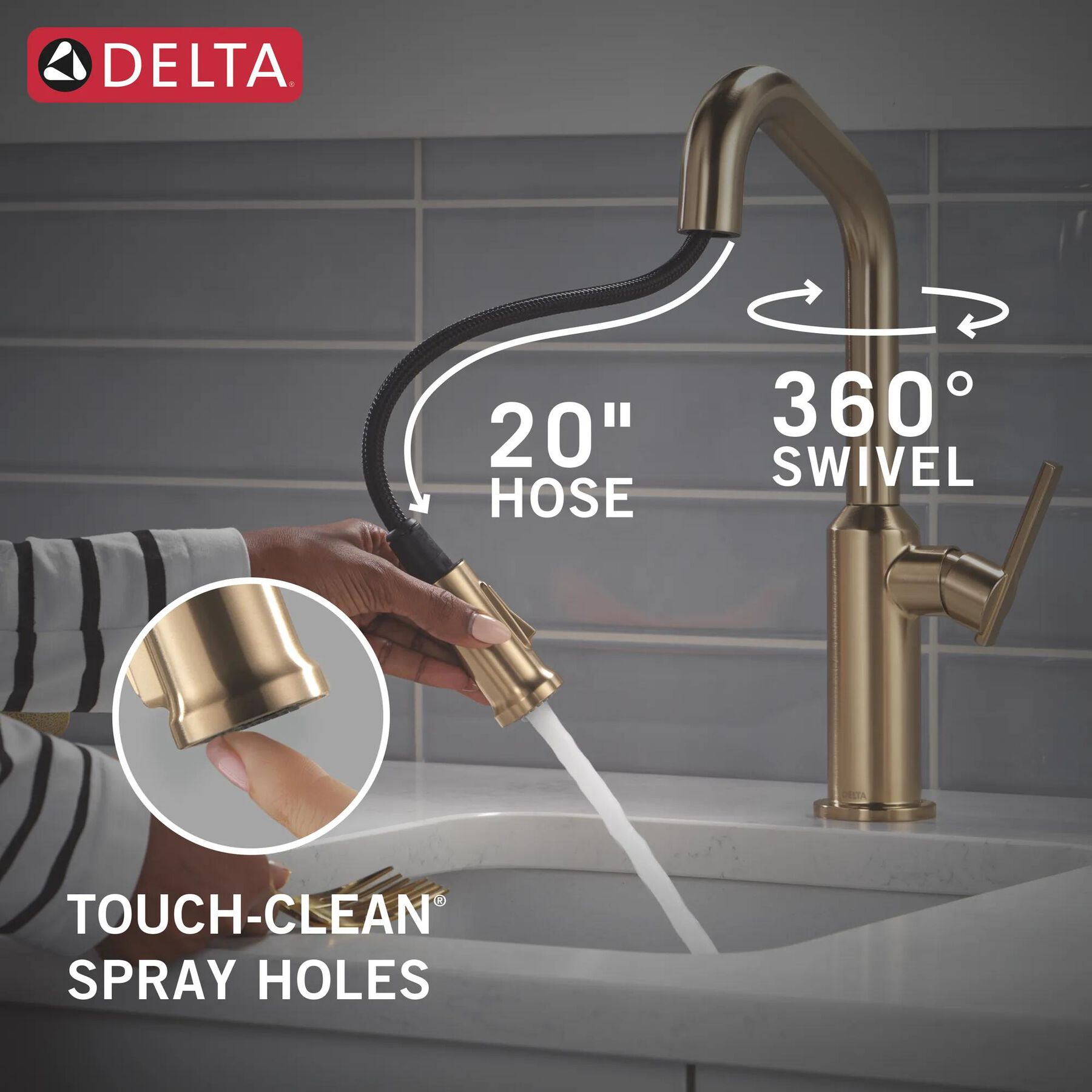 Single Handle Pull-Down Bar/Prep Faucet