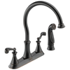 Two Handle Kitchen Faucet w/ spray