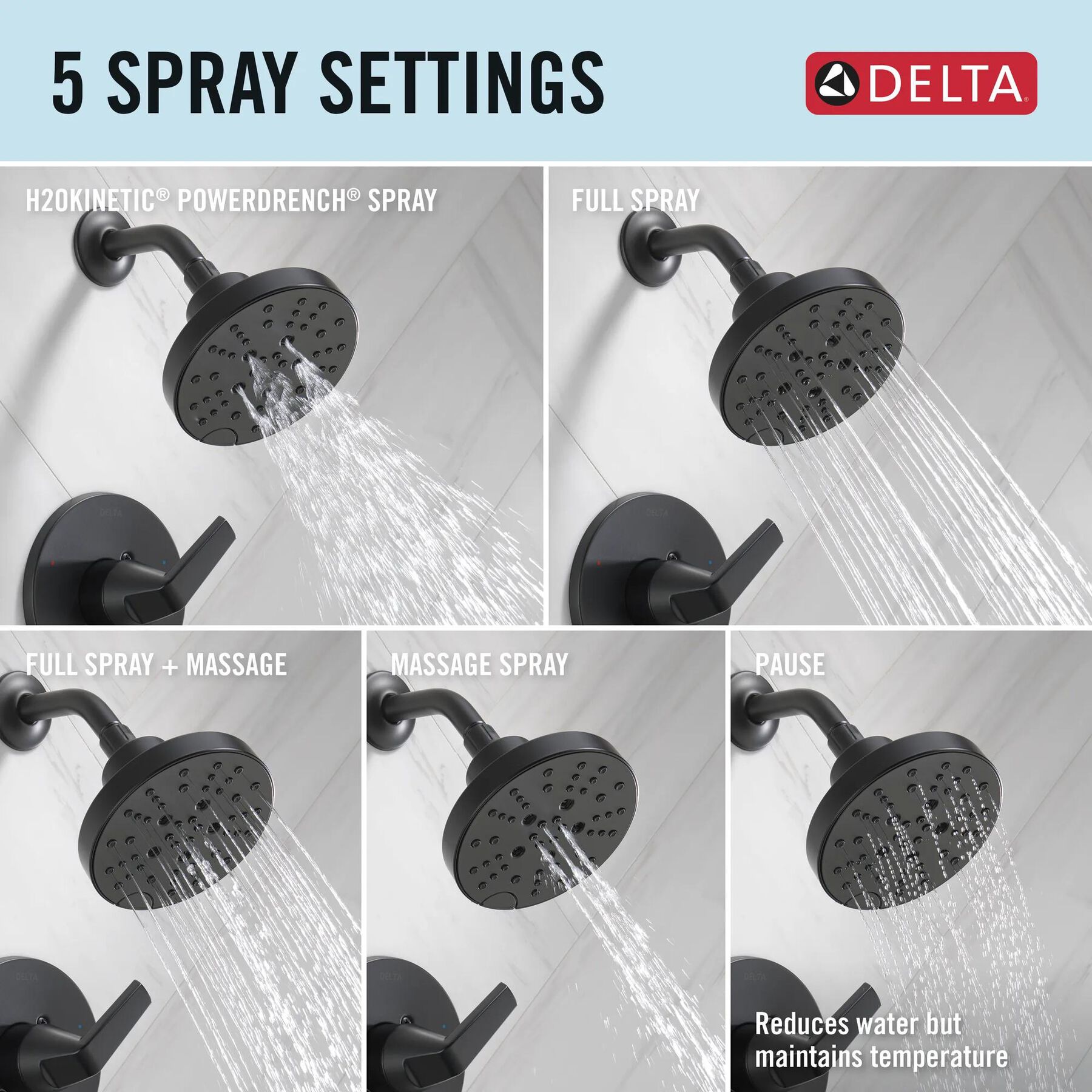 Monitor&reg; 14 Series Tub and Shower