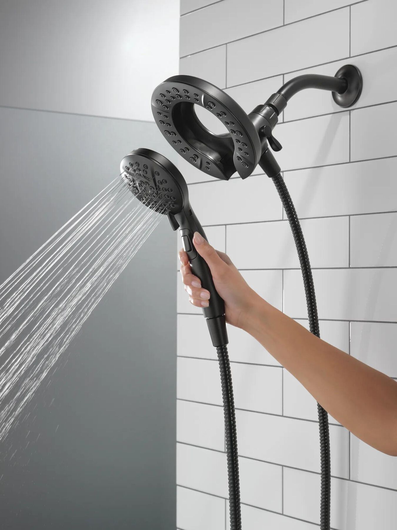 5-Setting In2ition&reg; Two-in-One Shower