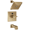 Angular Modern Temp2O&reg; 14 Series Tub & Shower Trim