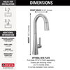 Single Handle Pull-Down Bar/Prep Faucet (Recertified)