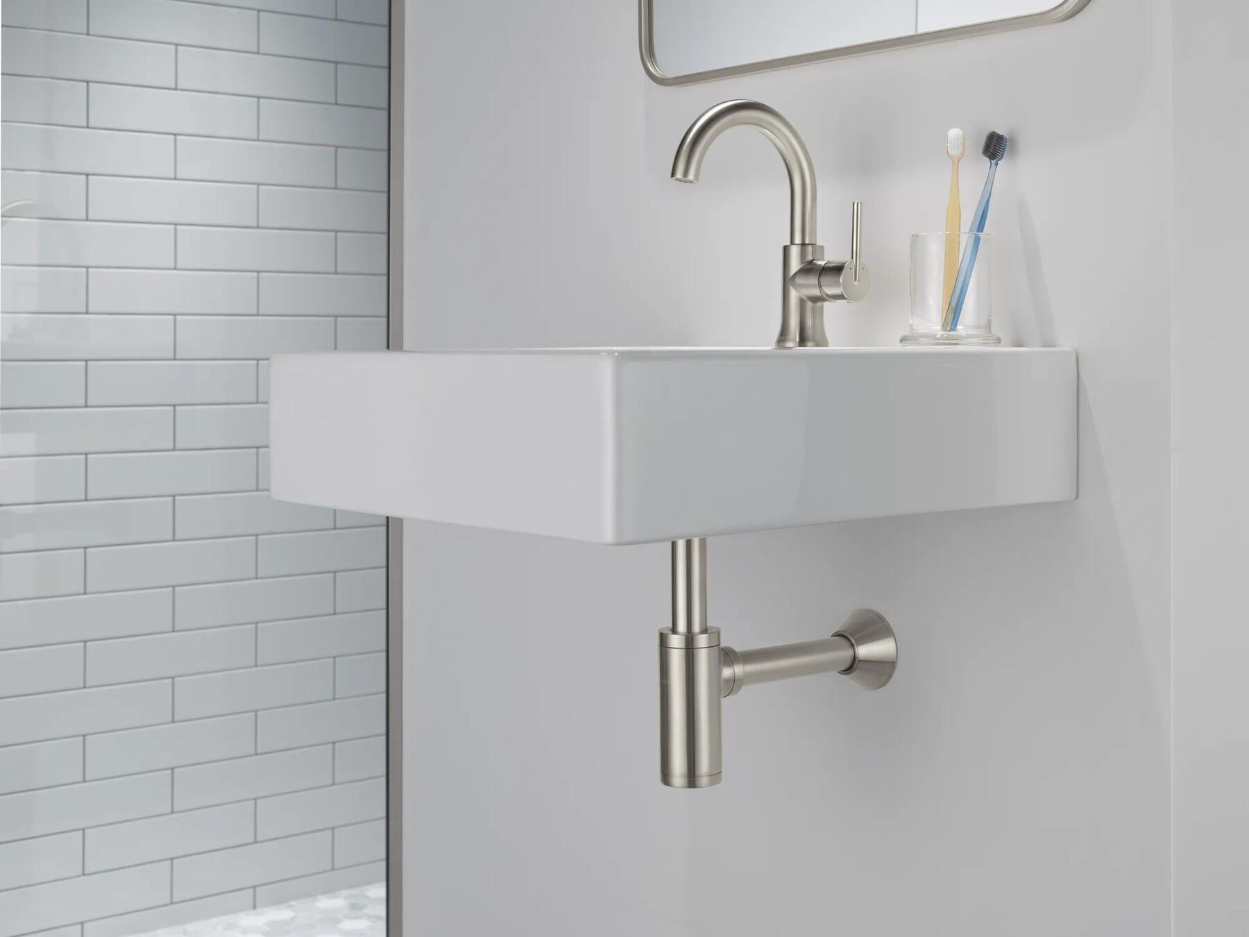 Single Handle High-Arc Bathroom Faucet