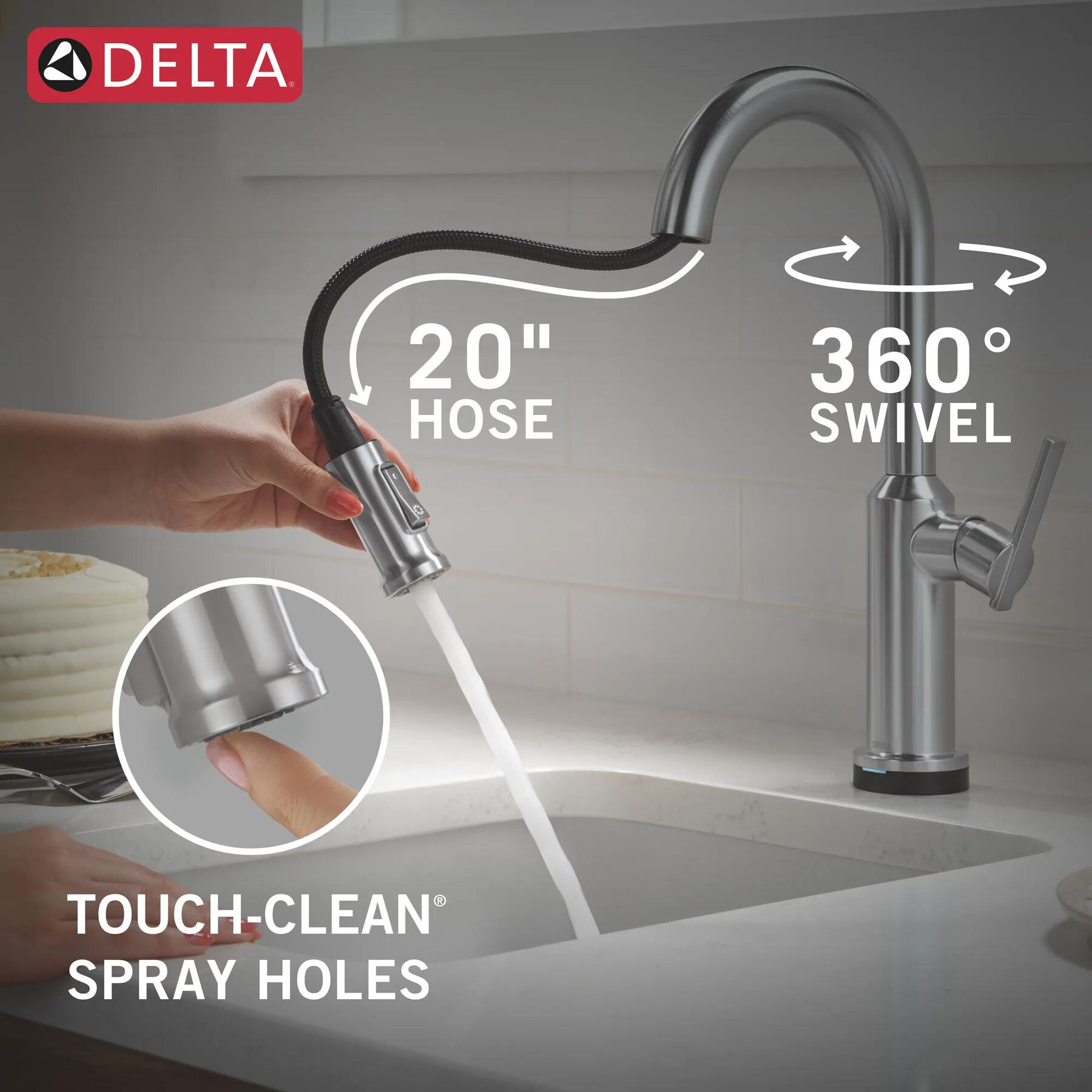 Touch2O&reg; Bar / Prep Faucet with Touchless Technology