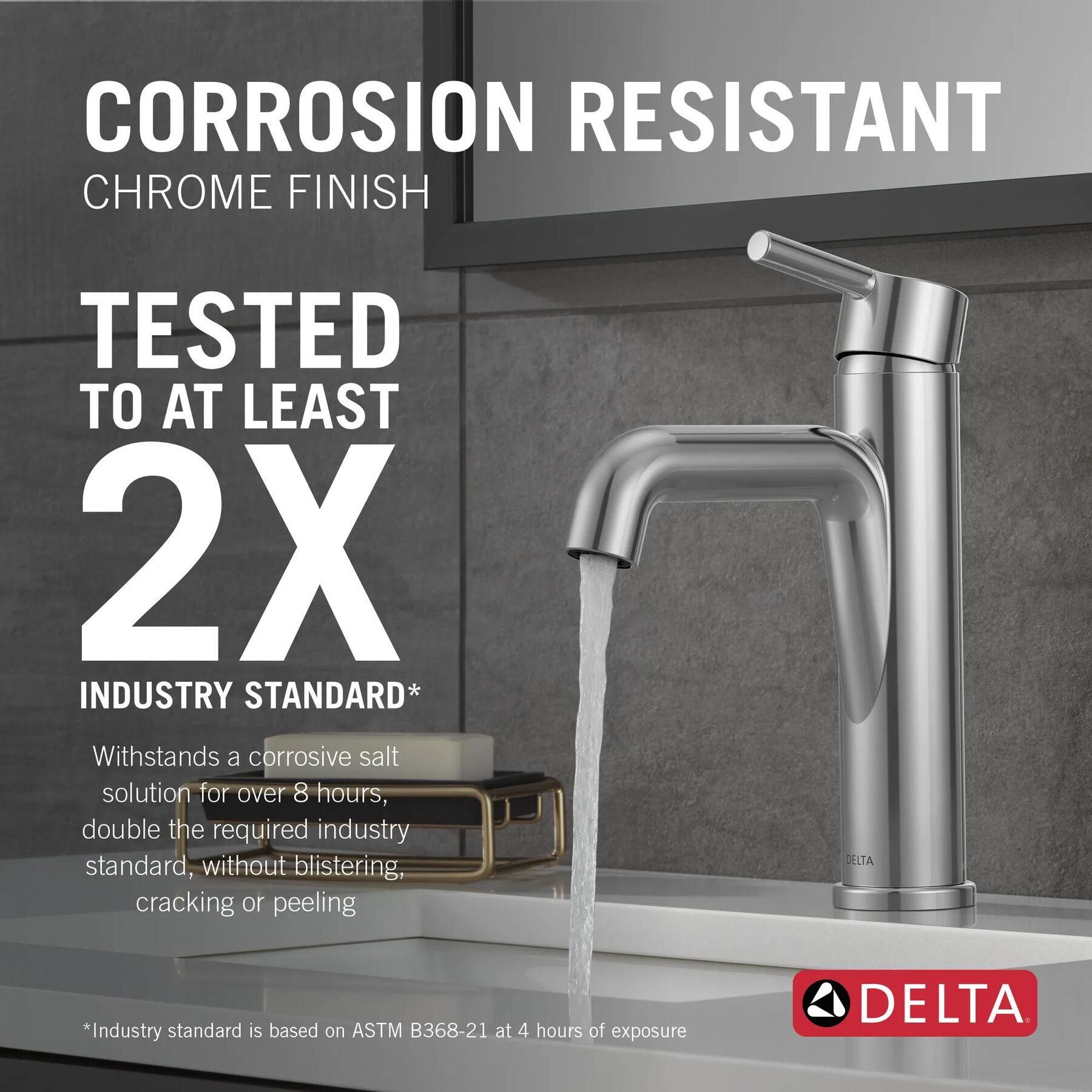 Sense2O&trade; Bathroom Faucet with Touchless Technology