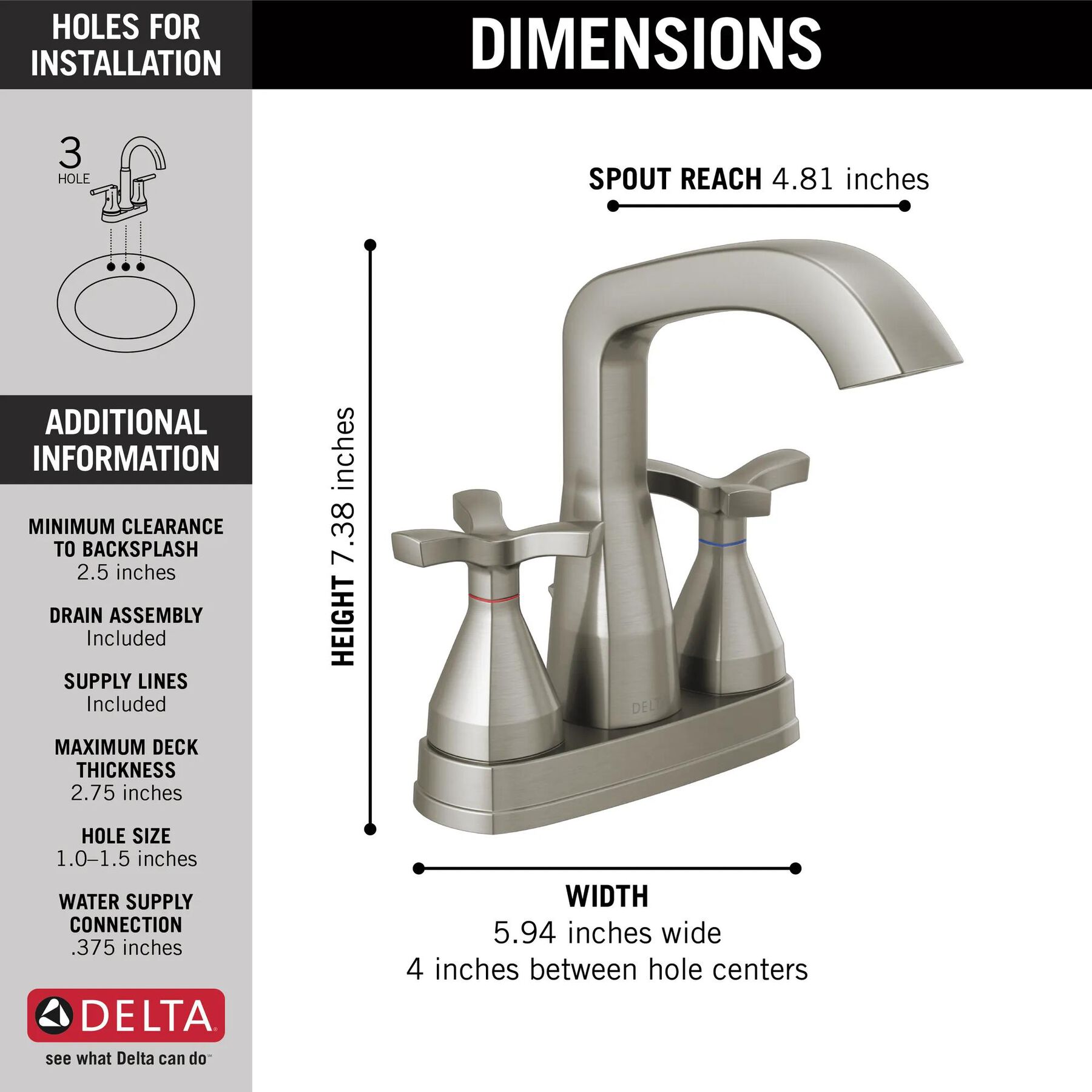 Centerset Faucet