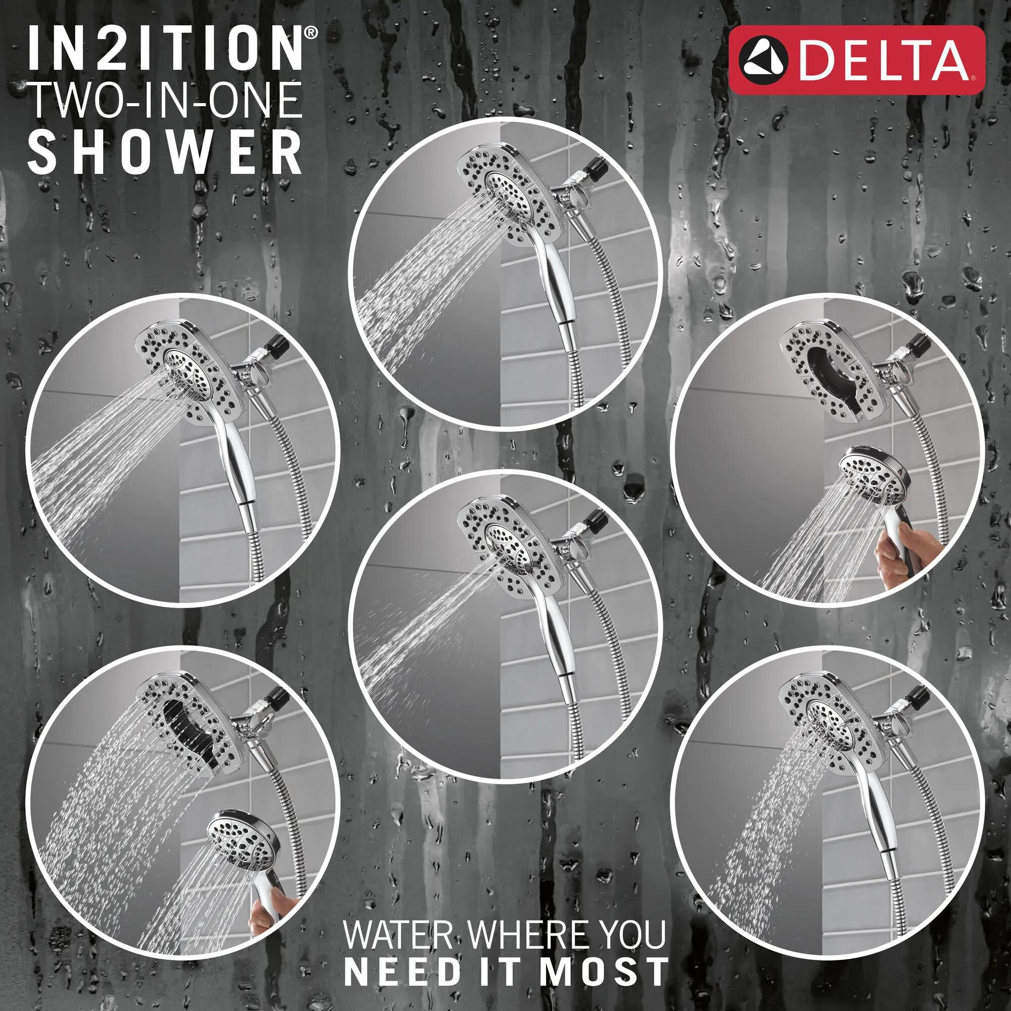 Monitor® 14 Series Tub and Shower in Chrome 144895-I | Delta Faucet