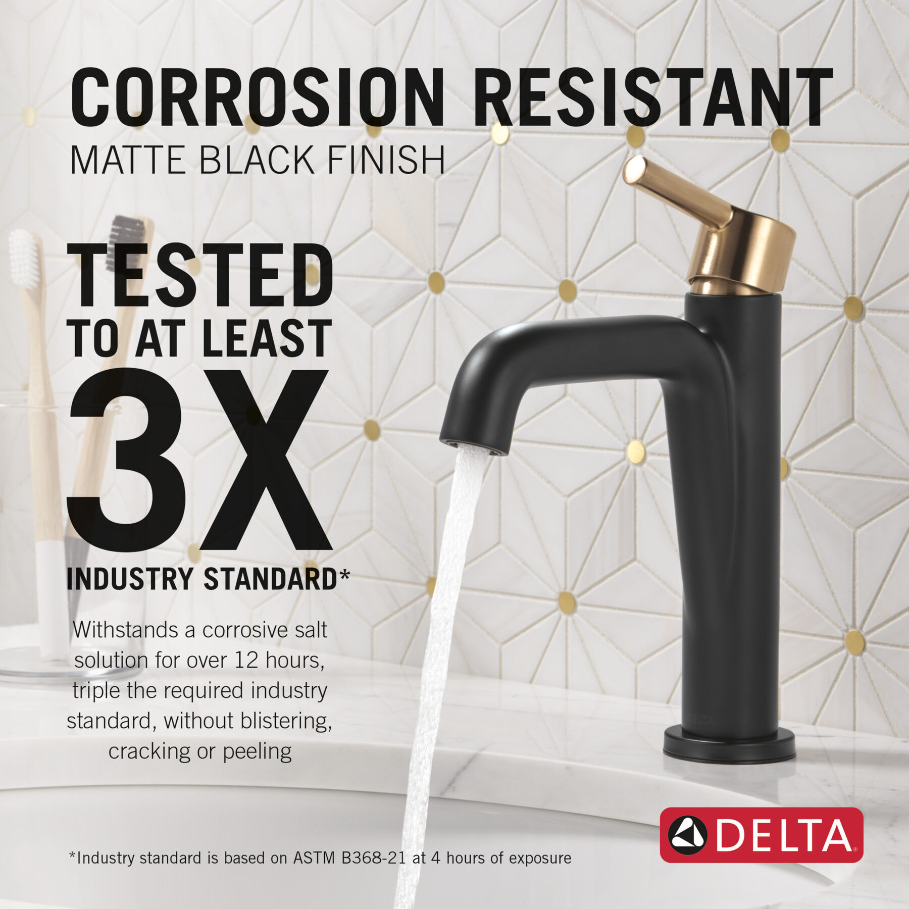 Single Lever Bathroom Faucet (Recertified)