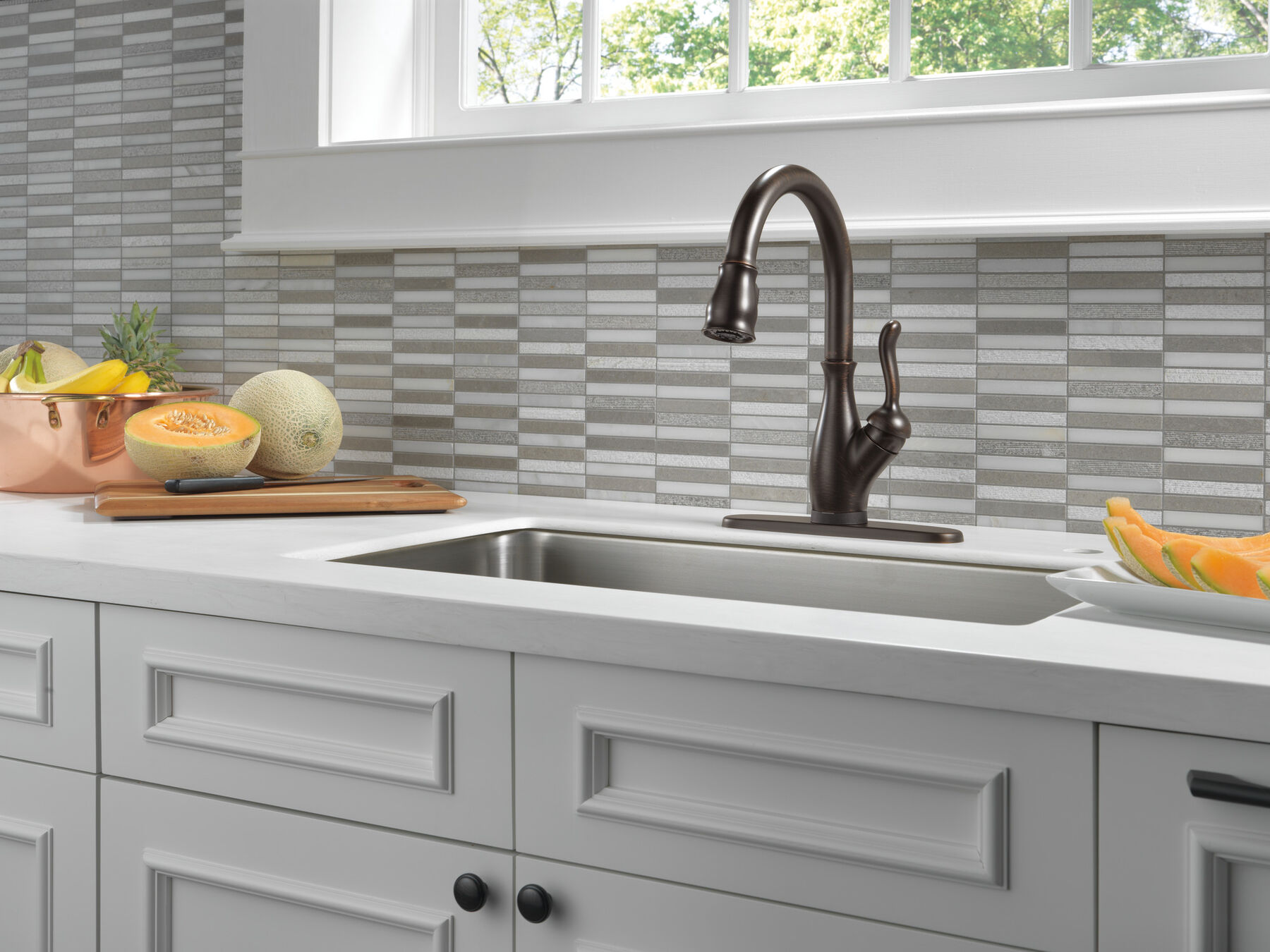 VoiceIQ&reg; Single Handle Pull-Down Faucet with Touch<sub>2</sub>O&reg; Technology