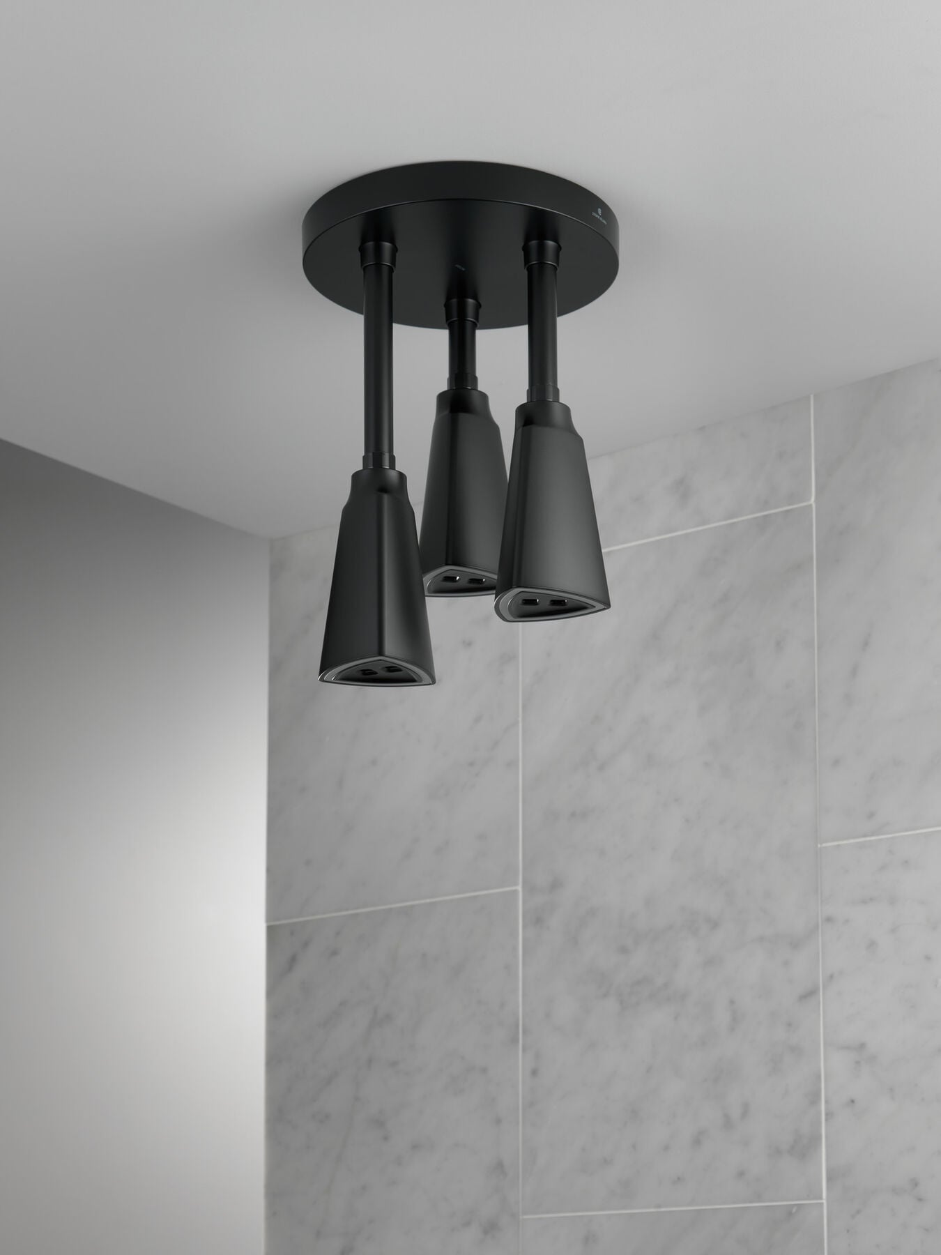 H<sub>2</sub>Okinetic&reg; Pendant Raincan Shower Head with LED Light