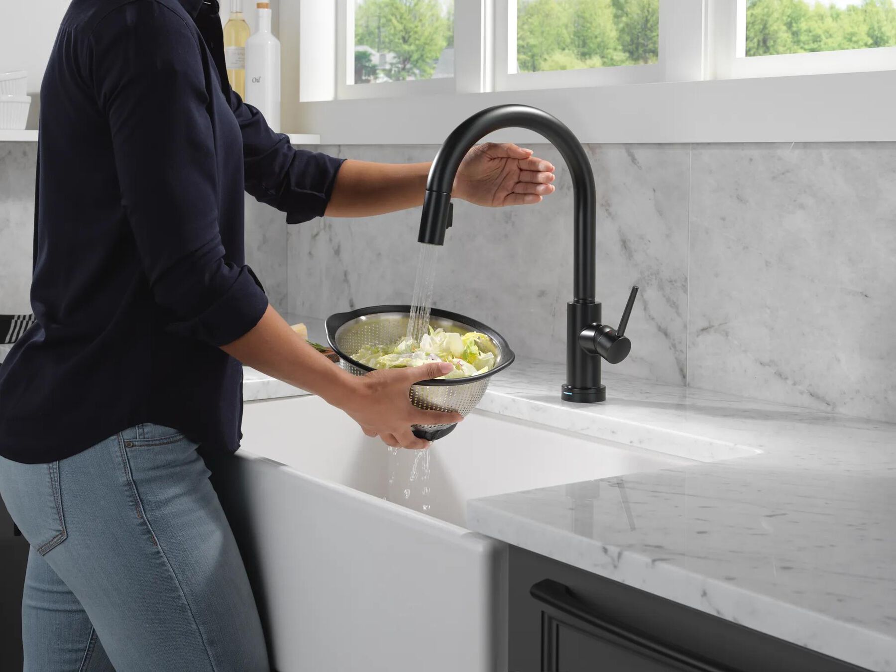 VoiceIQ&reg; Kitchen Faucet with Touch<sub>2</sub>O&reg; Technology with Touchless Technology