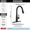 Touch<sub>2</sub>O&reg; Technology Kitchen Faucet with Touchless Technology (Recertified)