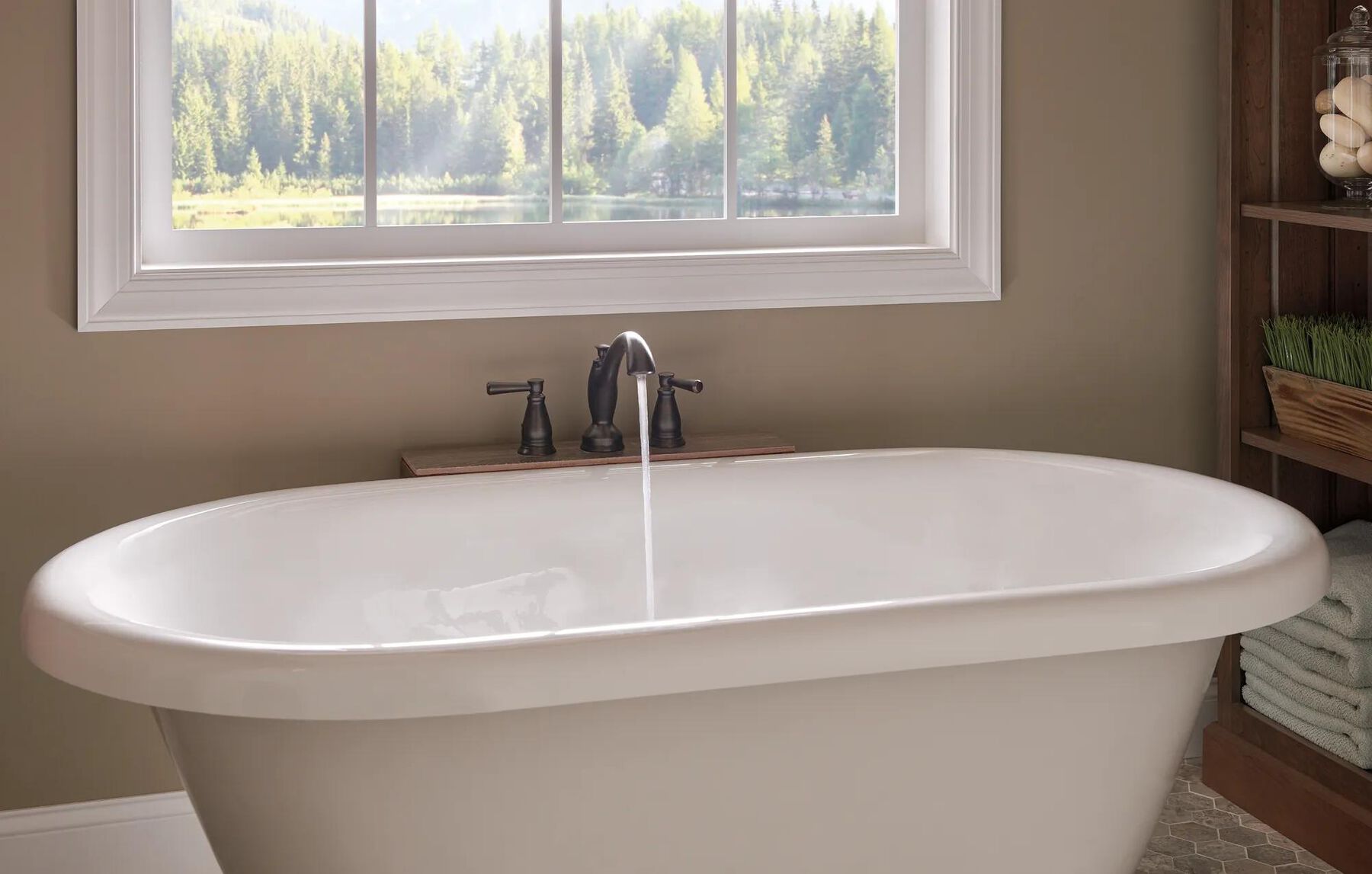 Traditional Roman Tub Trim (Recertified)