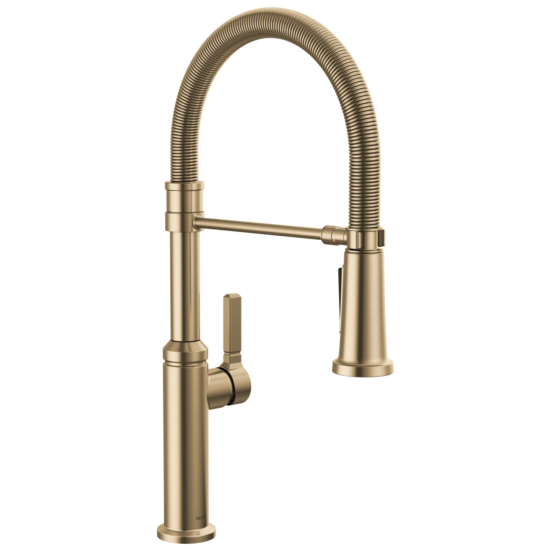 Single Handle Pull-Down Spring Kitchen Faucet