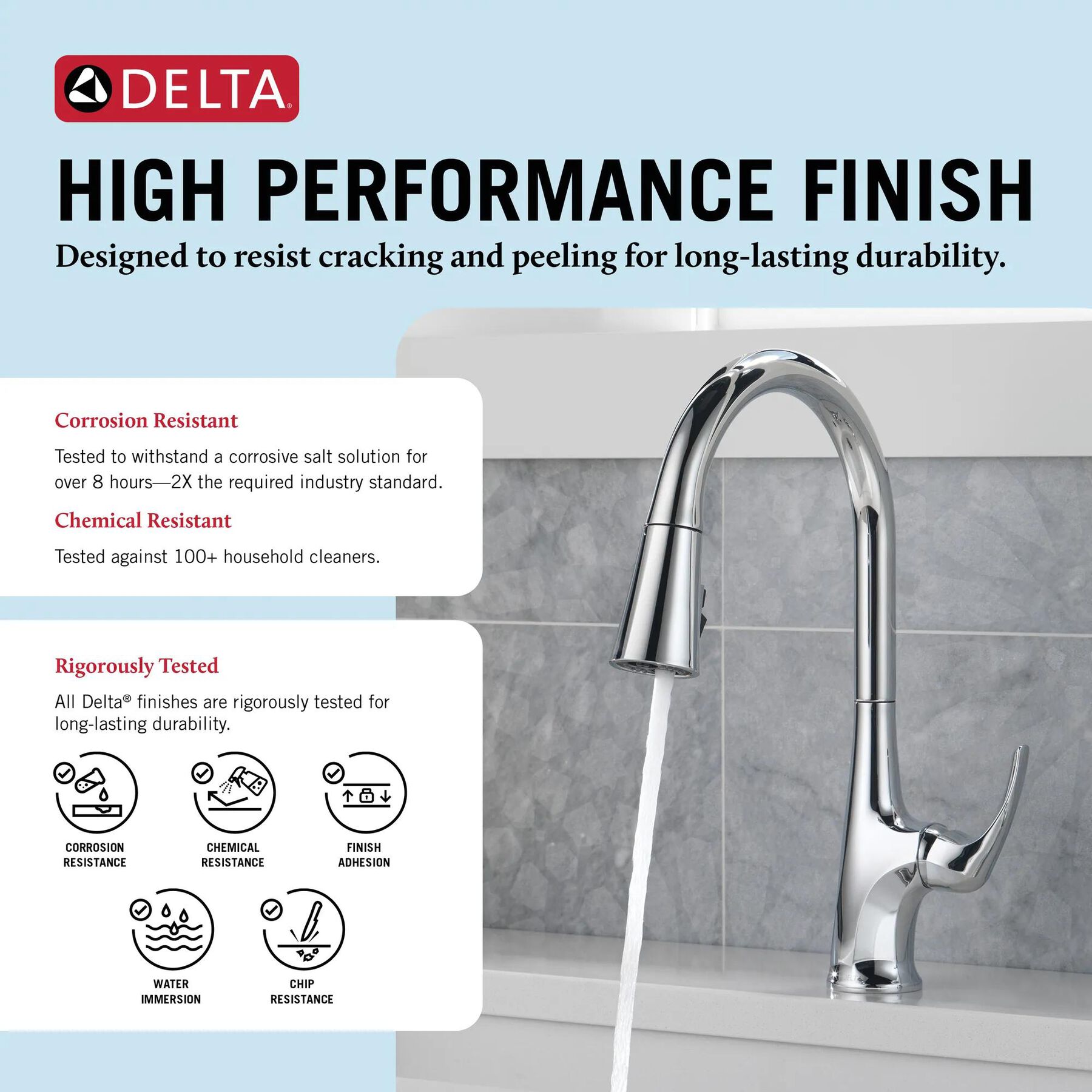 Single Handle Pull-Down Kitchen Faucet with Soap Dispenser and ShieldSpray&reg; Technology