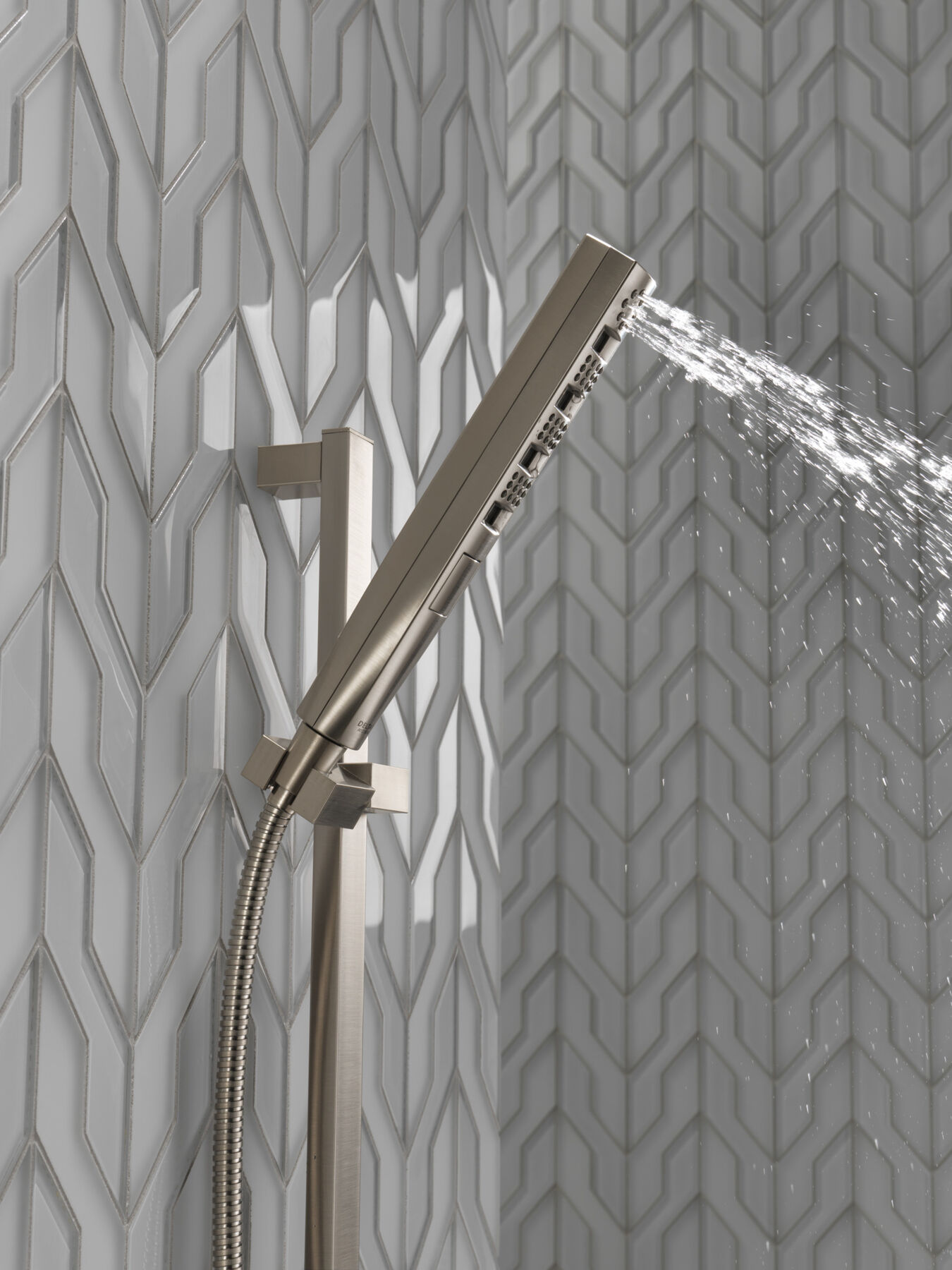 H<sub>2</sub>Okinetic&reg; Hand Shower 1.75 GPM w/Slide Bar 4S