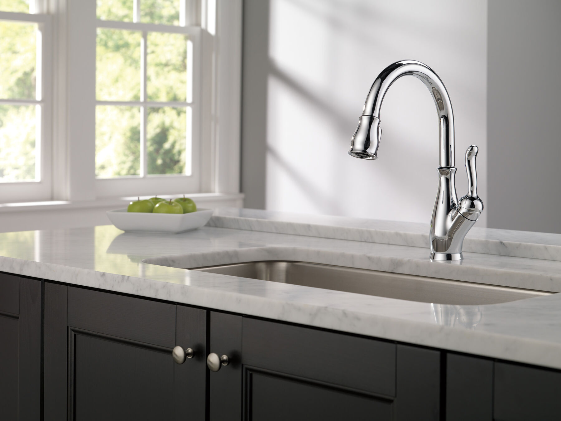 Single Handle Pull-Down Kitchen Faucet with ShieldSpray&reg; Technology