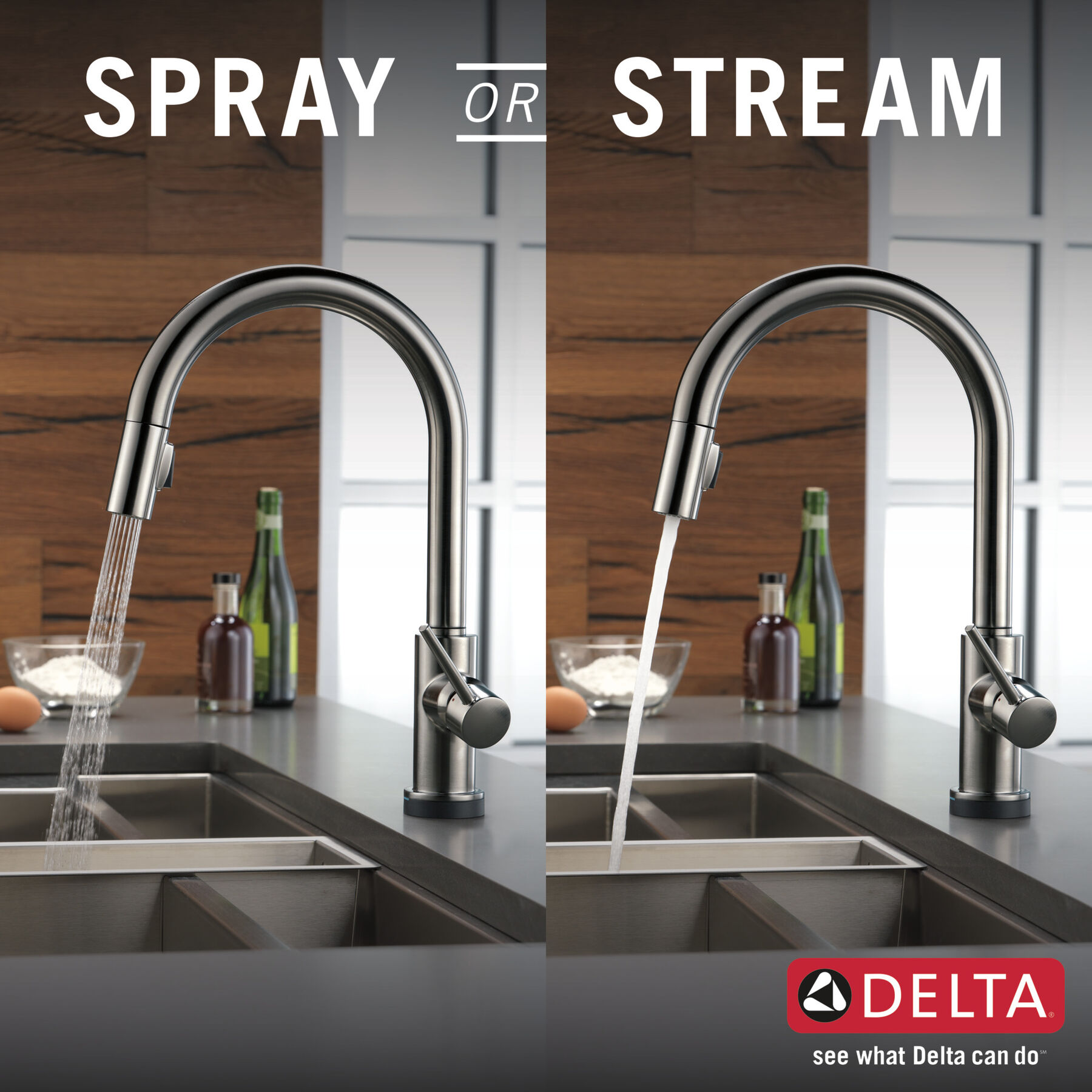 Touch<sub>2</sub>O&reg;  Pull-Down Kitchen Faucet (Recertified)