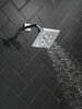 H<sub>2</sub>Okinetic&reg; 5-Setting Angular Modern Raincan Shower Head
