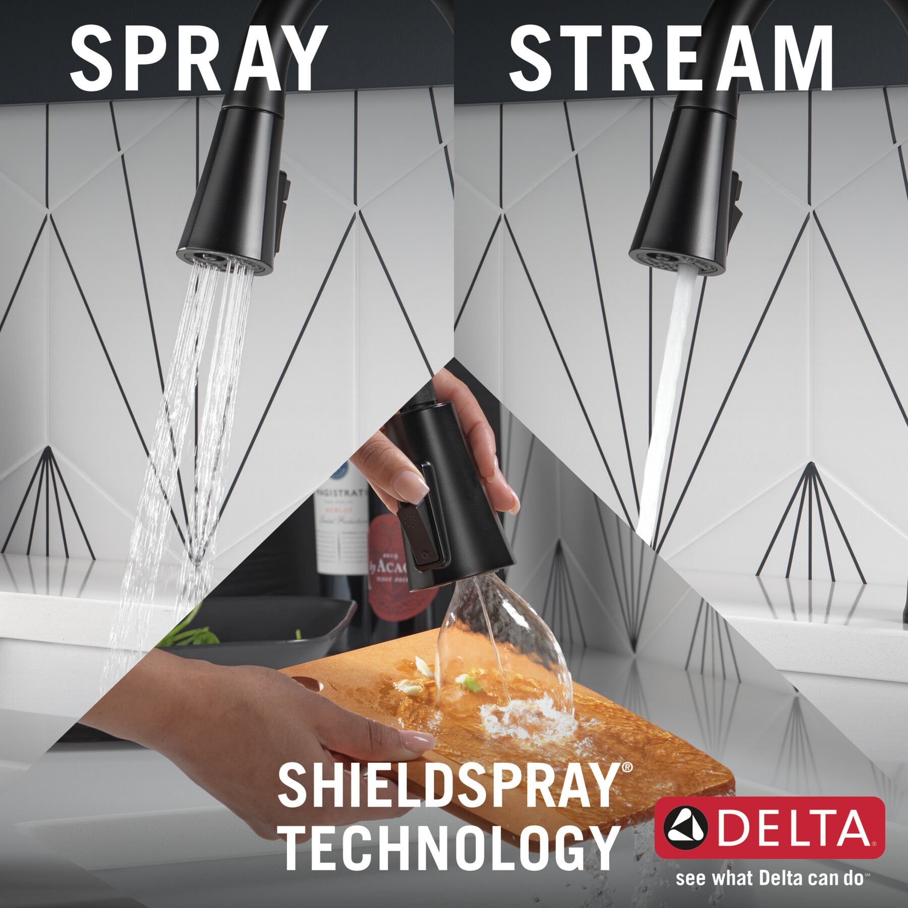 Pull-Down Kitchen Faucet w/Soap Disp (Recertified)