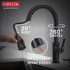 Single Handle Pull-Down Kitchen Faucet with Soap Dispenser and ShieldSpray Technology