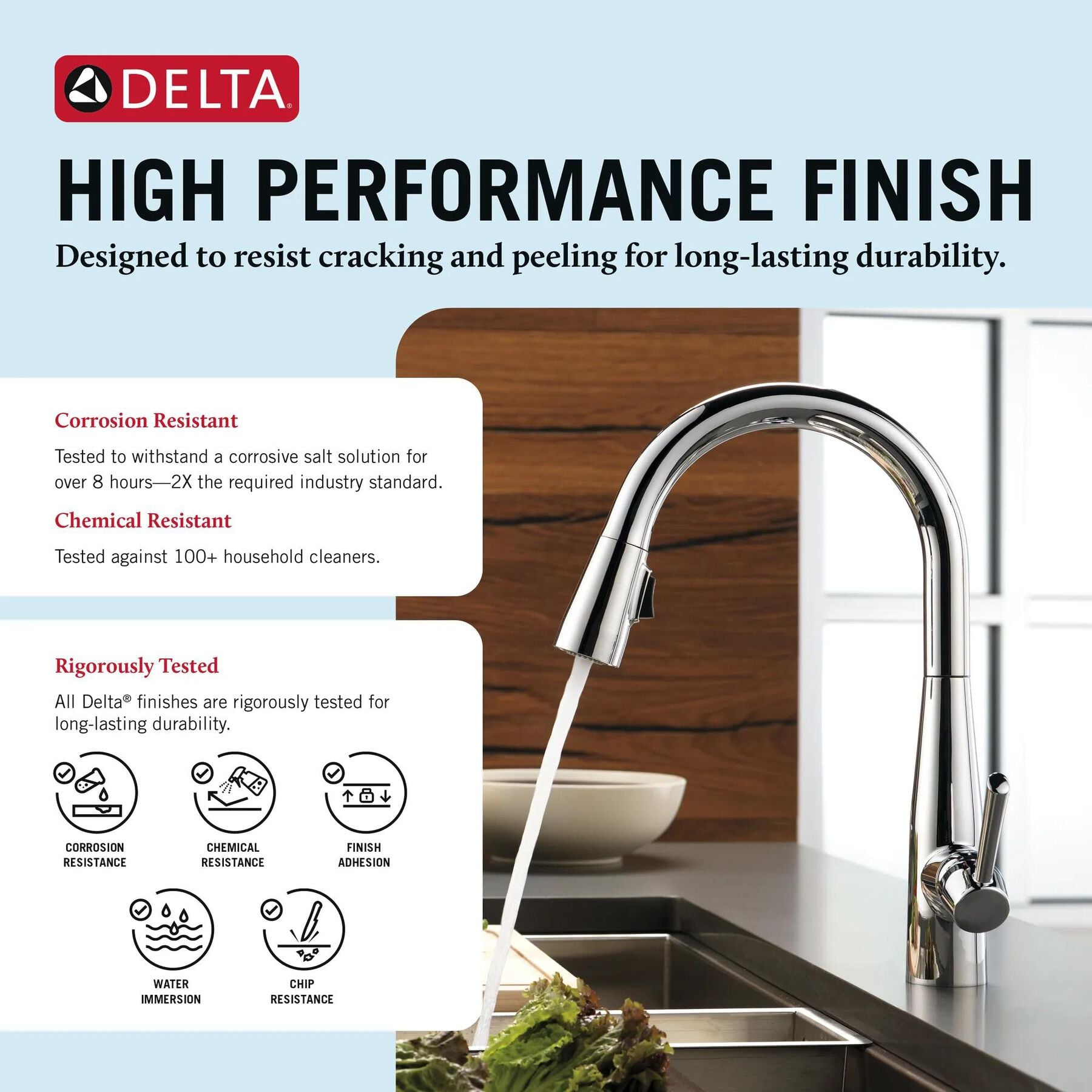 Single Handle Pull-Down Kitchen Faucet