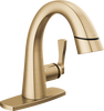 Single Handle Pull Down Bathroom Faucet