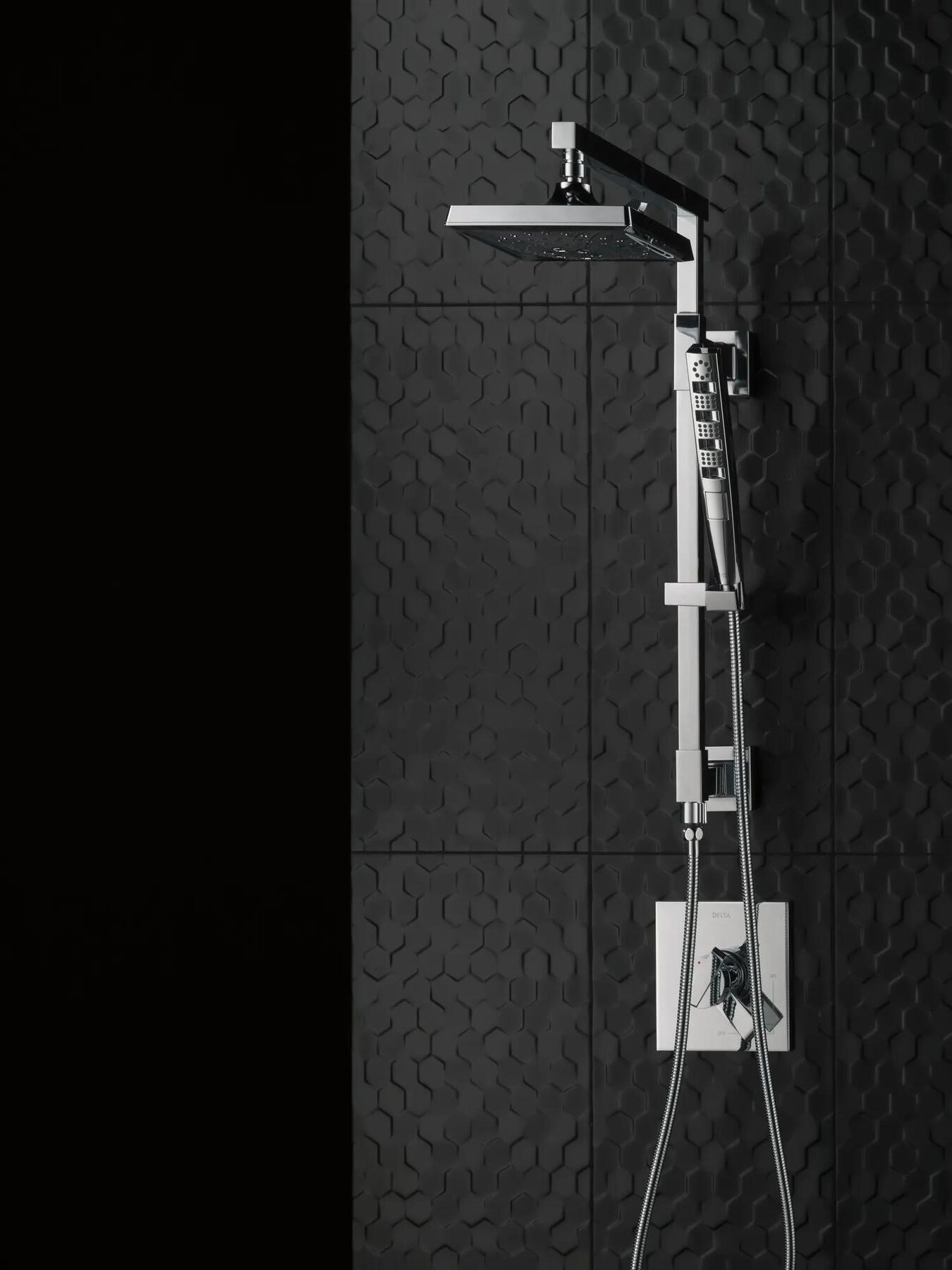 H<sub>2</sub>Okinetic&reg; 3-Setting Raincan Shower Head