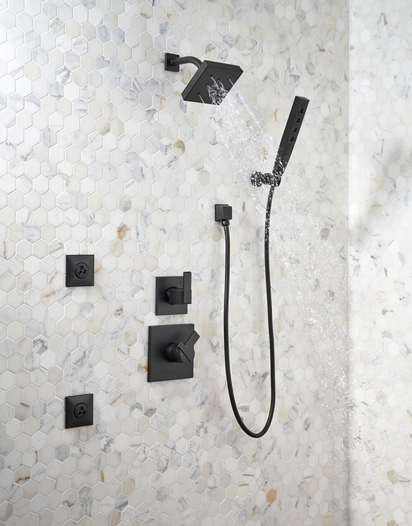 6-Setting (Non-Integrated) Custom Shower Bundle