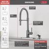 Commercial Single-Handle Pull-Down Kitchen Faucet