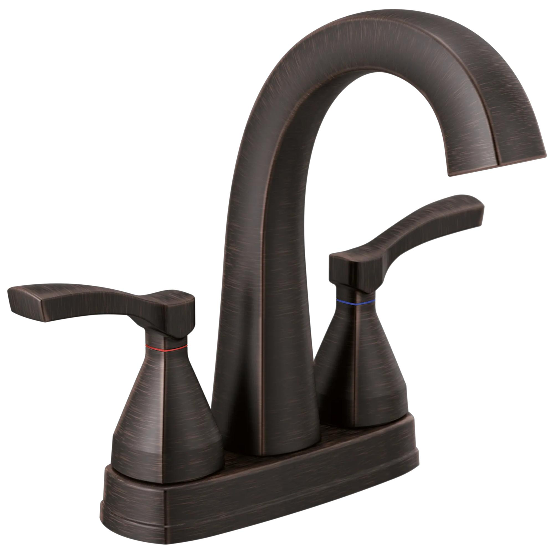 Two Handle Centerset Bathroom Faucet (Recertified)