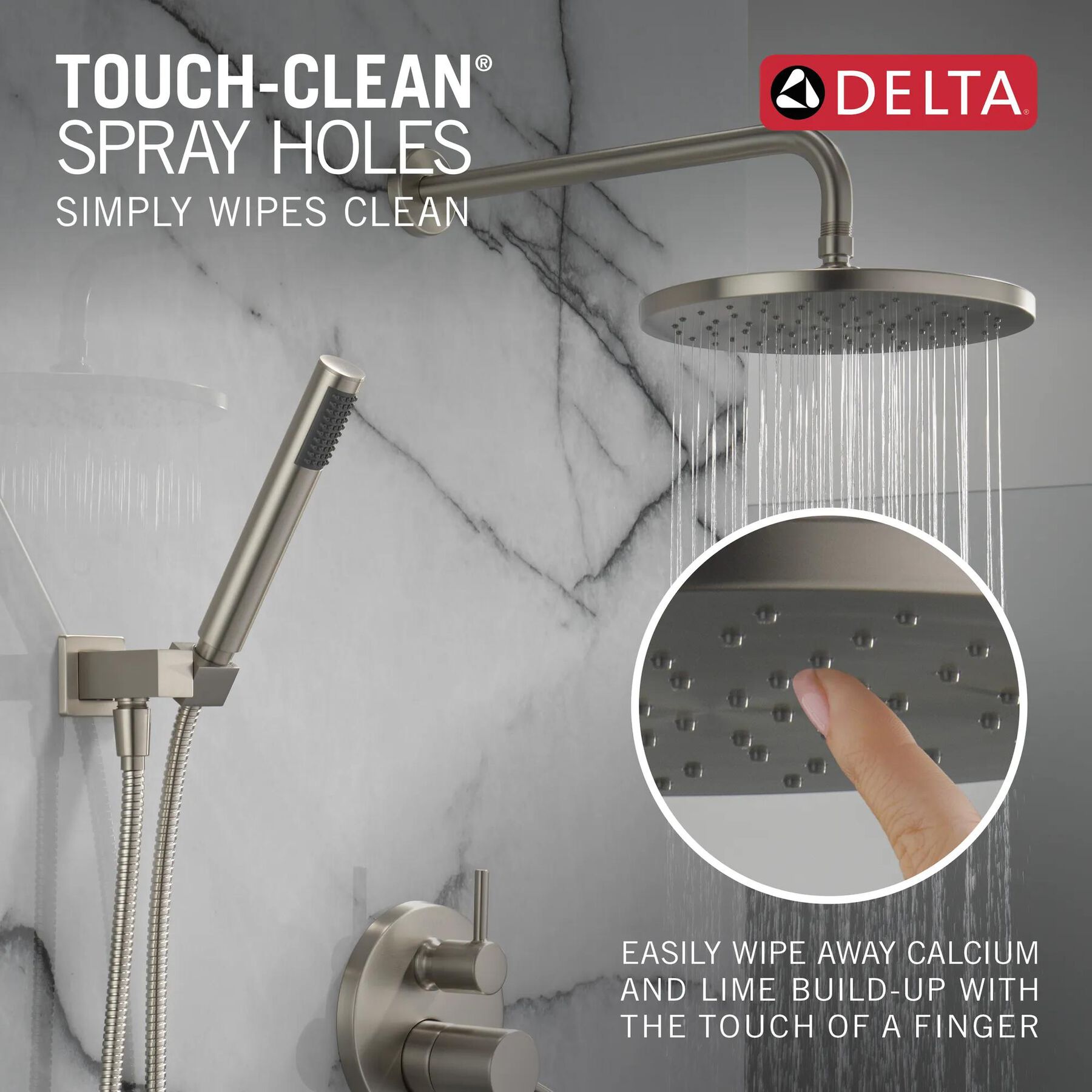 Raincan Shower Rough & Trim w/ HS 14S (Recertified)