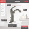 Single Handle Centerset Bathroom Faucet